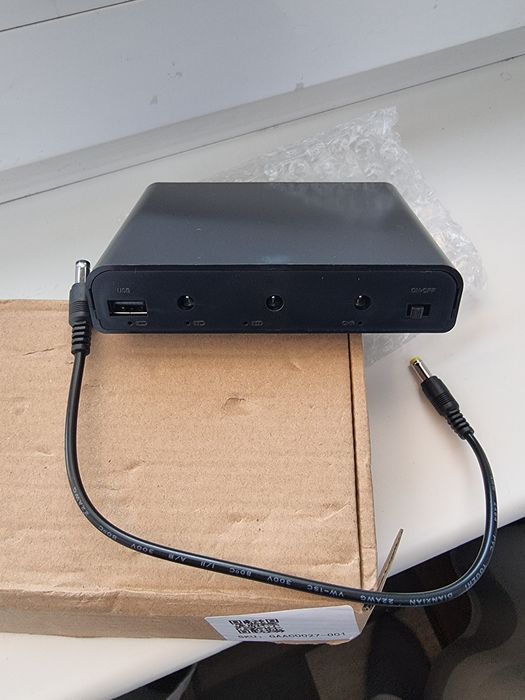 ДБЖ UPS 5V 9V 12V  Безперебійник ИБП для роутера +блок живлення 12в 2А