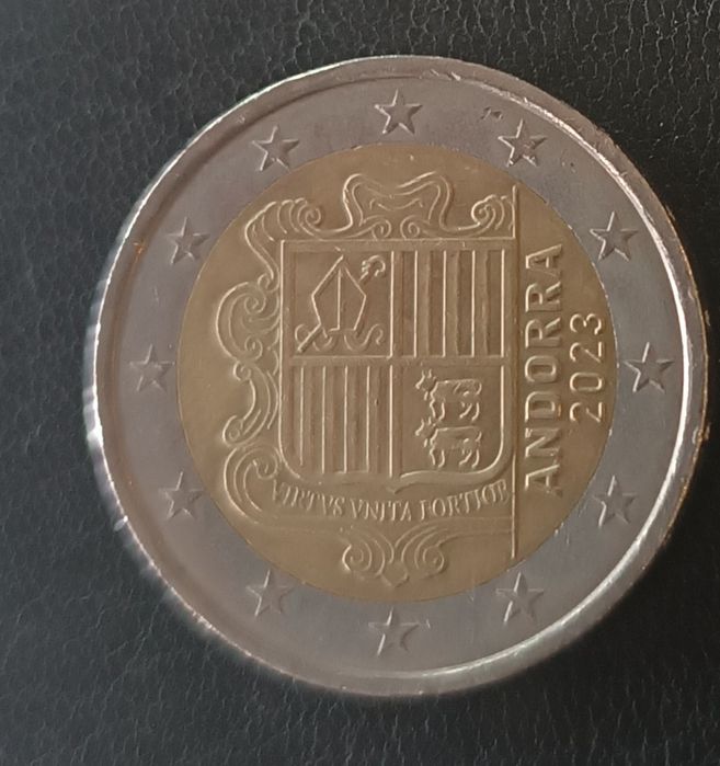 Moeda 2 euros Andorra.