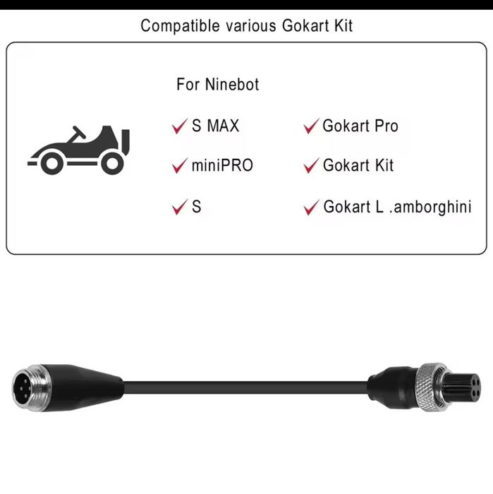 Кабель шнур питания GoCart Go Cart Ninebot Segway найнбот