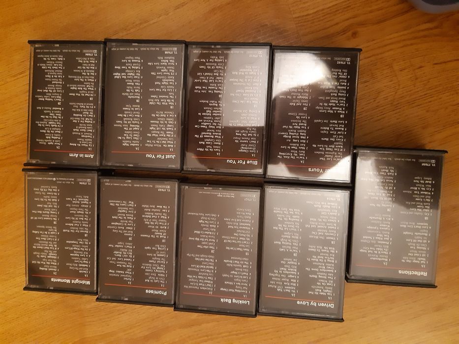 Kolekcja kaset magnetofonowych 20 szt The Emotion Collection
