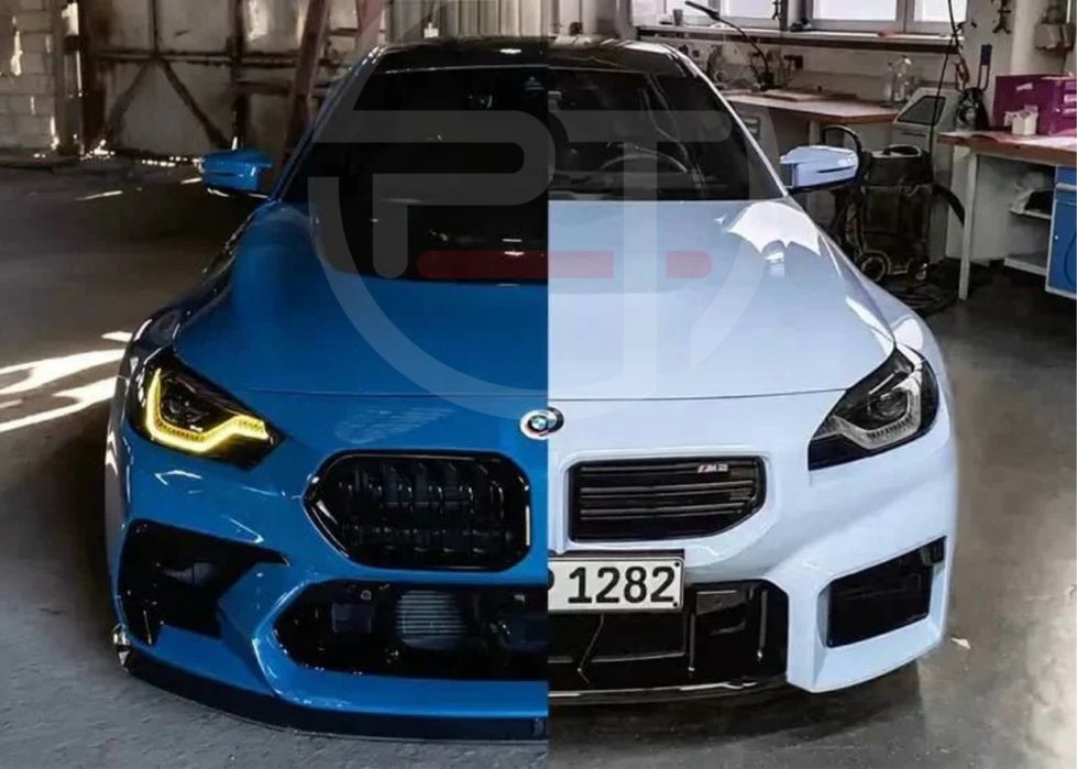 M2 ADRO Бампер передний BMW G87 Ноздри Губа Накладка Сплиттер