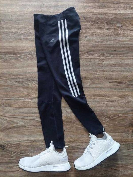 Легінси спортивні лосіни штани running 3-stripes skinny fit adidas