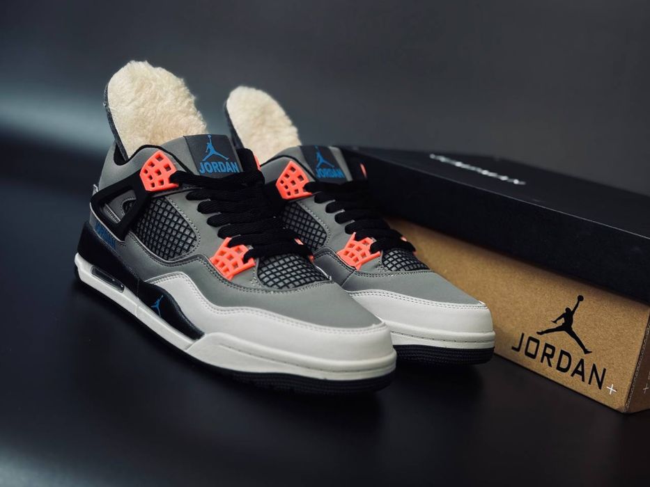 Зимние Nike Jordan Aura 4 кожаные кроссовки Найк Джордан Аура -32°