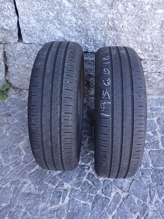Vendo pneus semi-novos 195/60/18 Continental