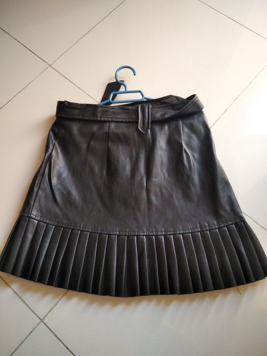 Saia de napa Preta
