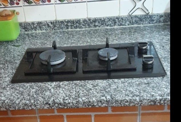 Placa a gás botano 2 bicos em bom estado