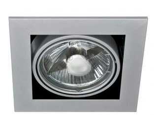 Oprawa sufitowa AMIGO Halogen 1x75W ANS lampa nowa Gu 10 230V Srebrna