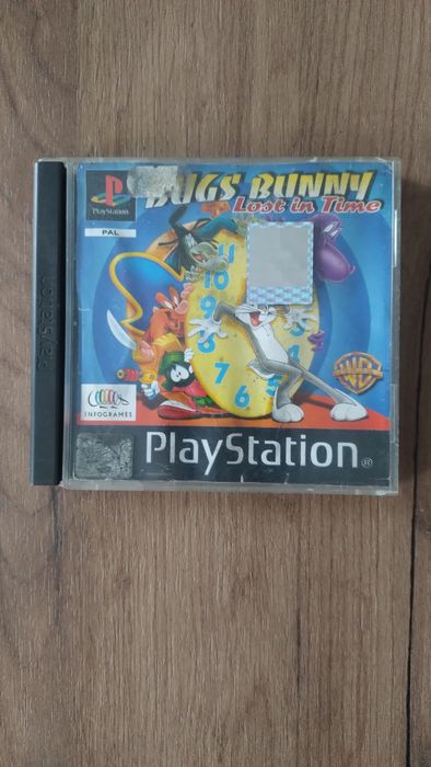 Oryginalna gra na PSX - Bugs Bunny Lost in Time
