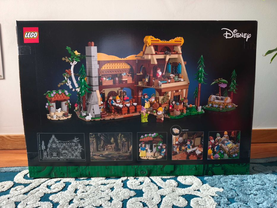 Lego Disney 43242 - Branca de Neve e os 7 anões