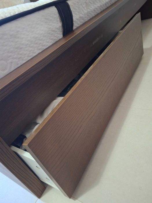 Gavetões cama ikea malm