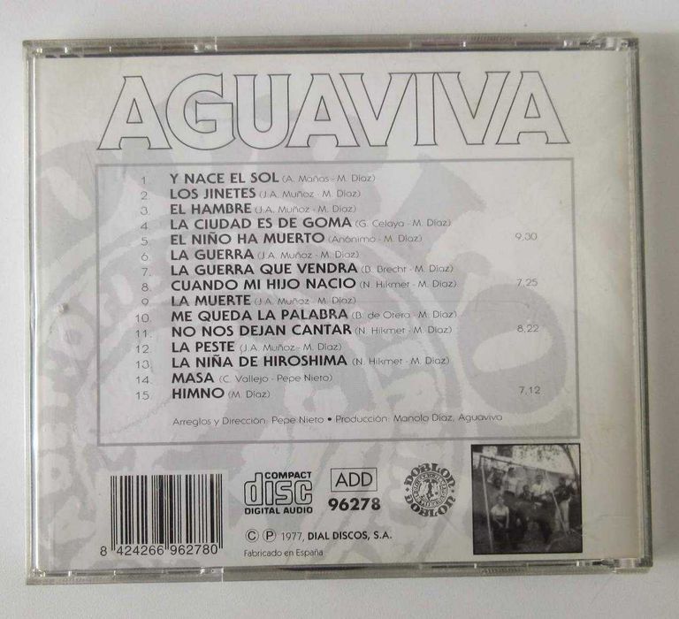 AGUAVIVA - Apocalipsis (CD)