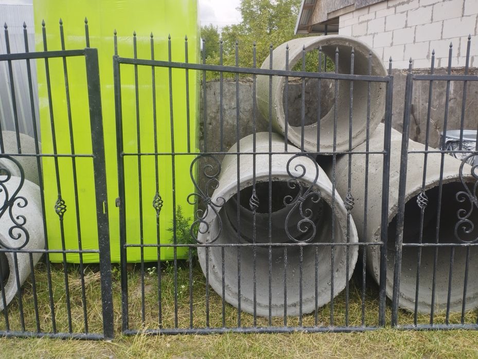 Ковані ворота(брама) з фірткою