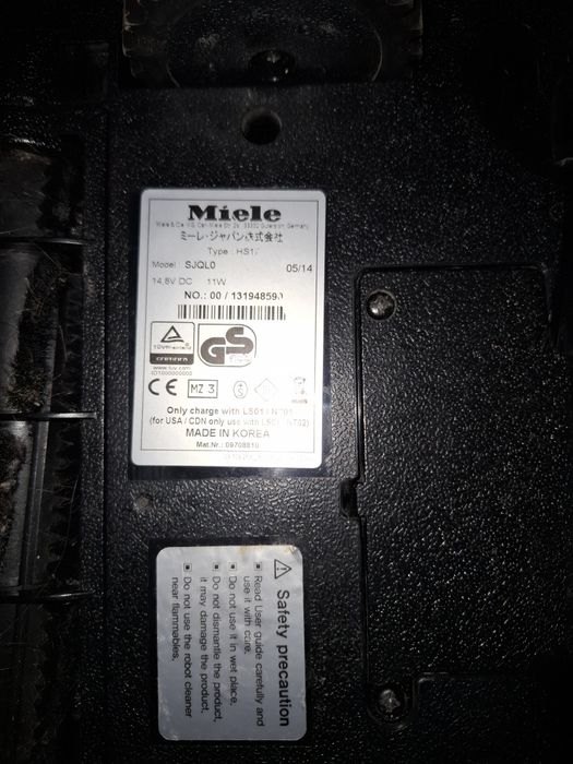 Робот пылесос Miele на разборку