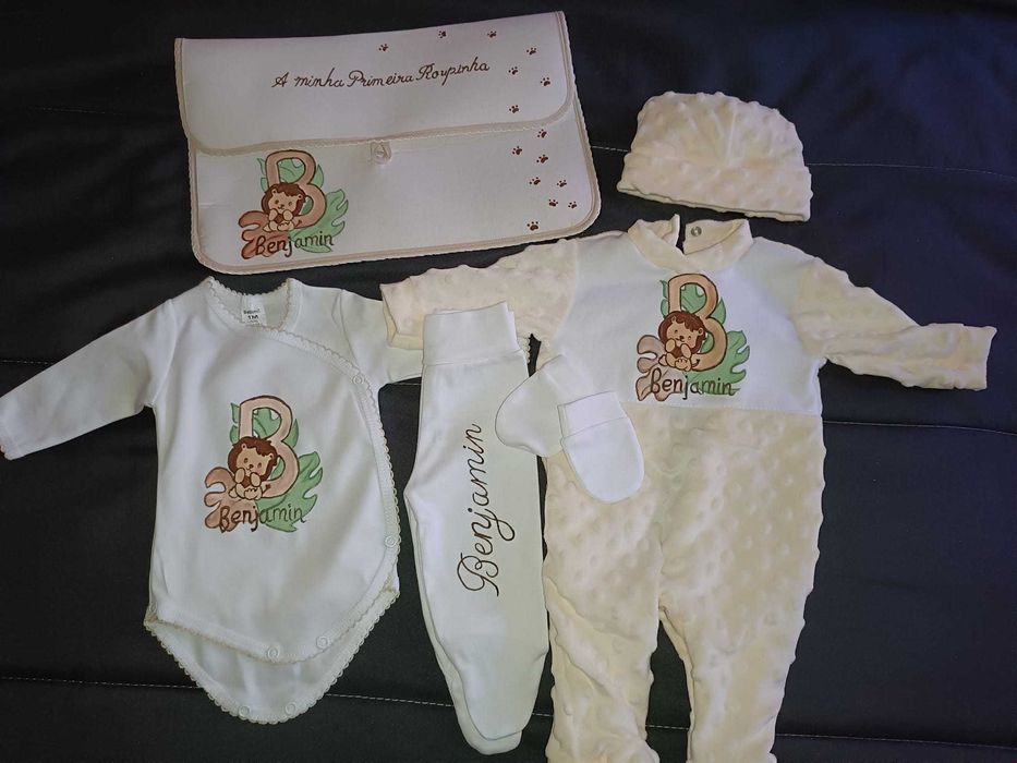 Enxoval de bebê personalizado