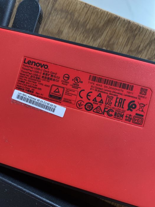 Stacja dokujaca Lenovo Gen2