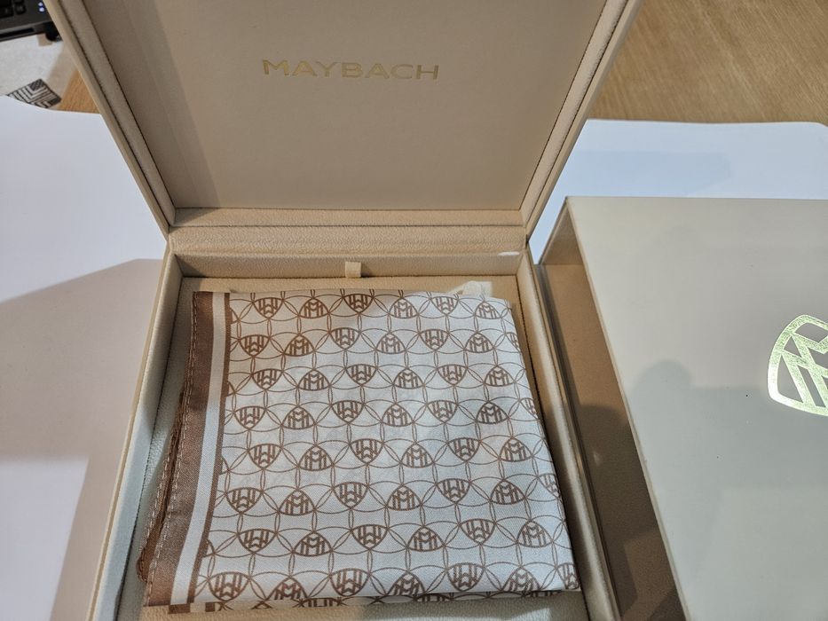 Poszetka Maybach jedwabna