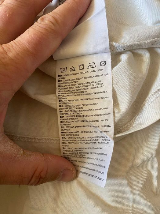 Męski T - Shirt - biały - CONVERSE - OKAZJA