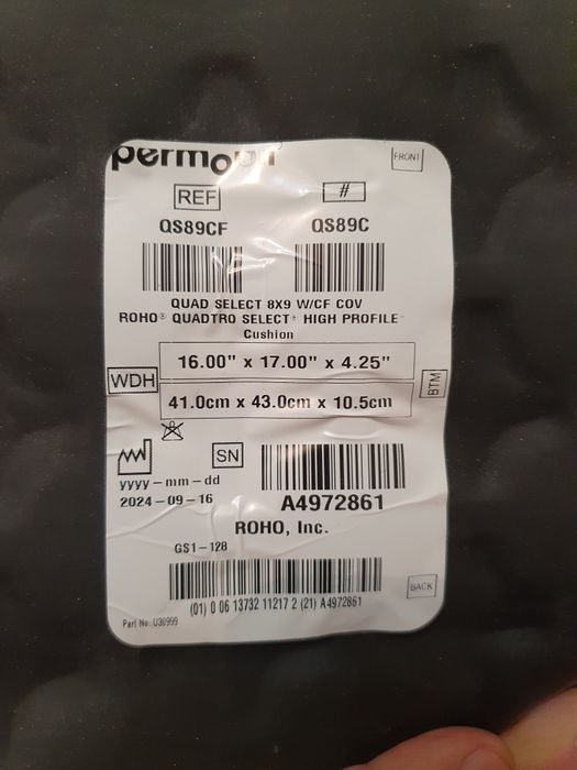 Противопролежневі подушки Roho Star Varilite.Розміри в описі