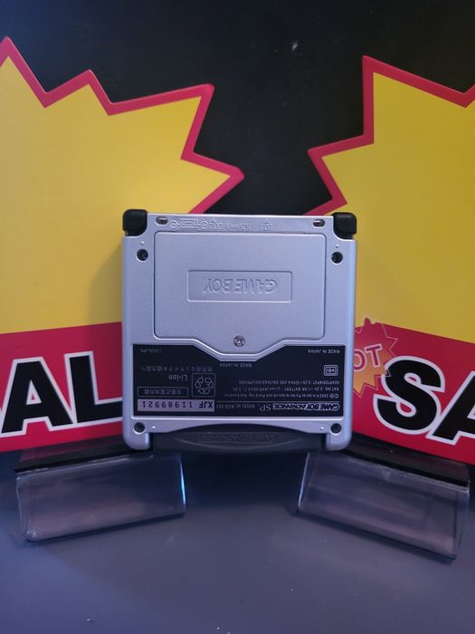 Gameboy advance sp cinza ecrã IPS