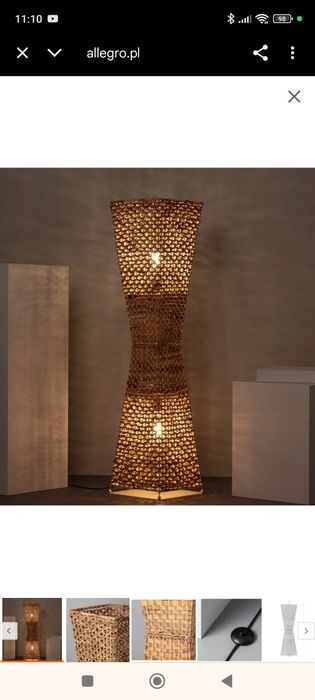 Lampa podłogowa Boho wys.128