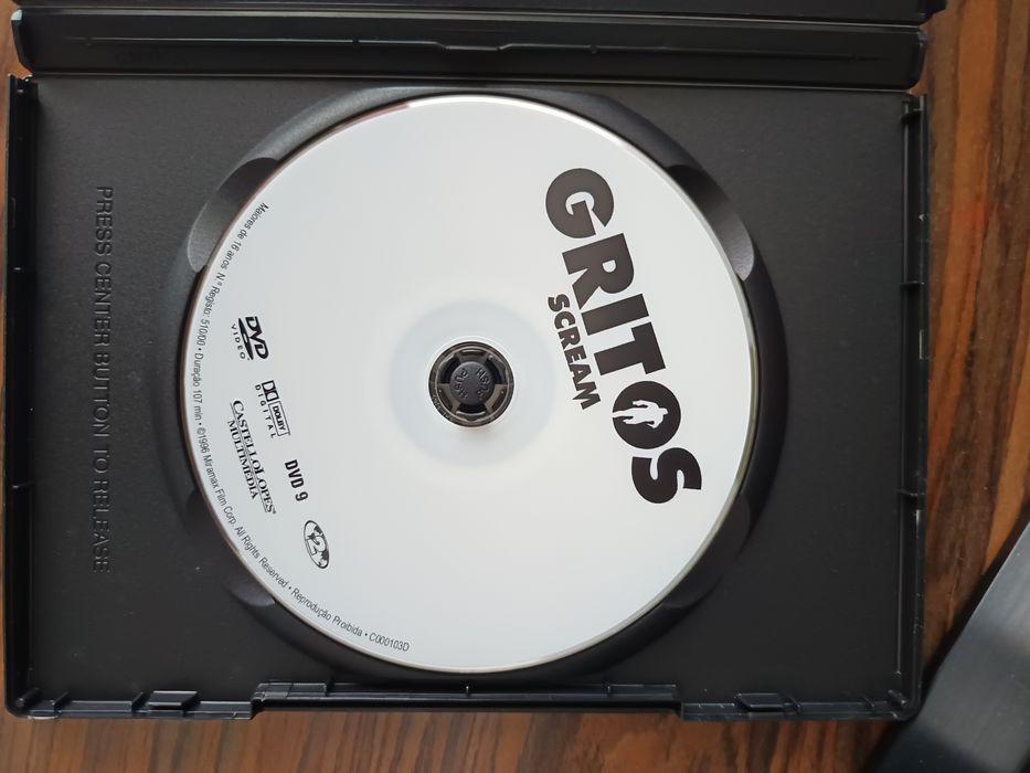 DVD gritos - Scream