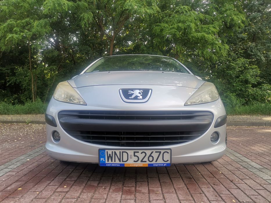 Peugeot 207 1.4 88km, 2 kpl kół, OC i PT na rok!