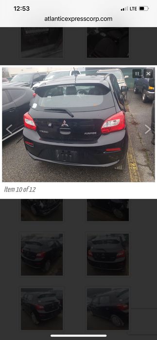 Mitsubishi mirage 2017-2020 Разборка