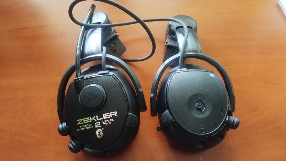 Ochronniki słuchu nachełmowe zenkler bluetooth radio