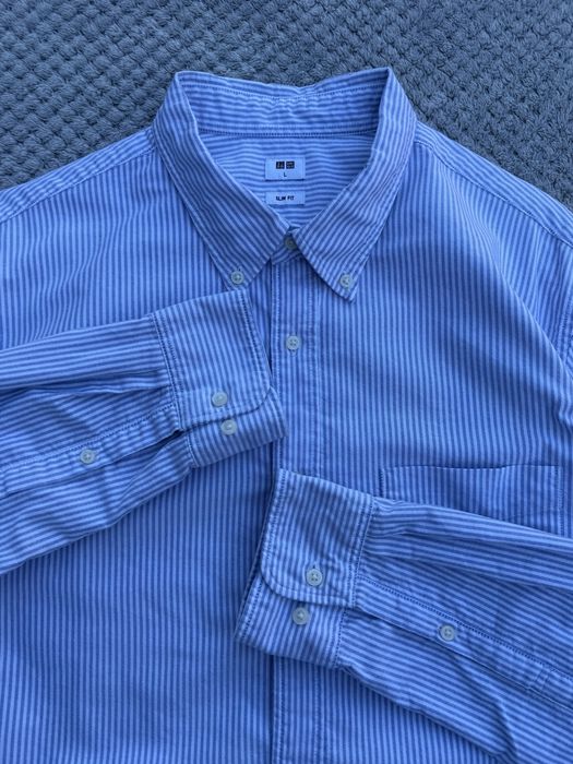 Uniqlo Slim Fit Classic Casual Shirt Size:L класична кежуальна сорочка