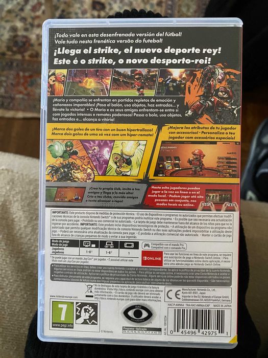 Jogo Nintendo Switch - Mario Strikers Battle League Football