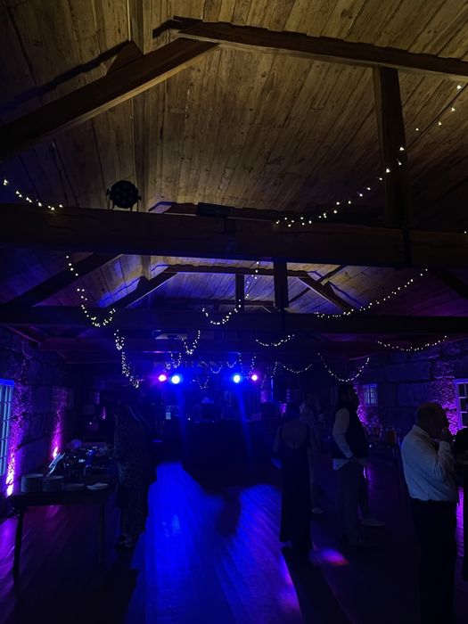 Equipamento de som e luz