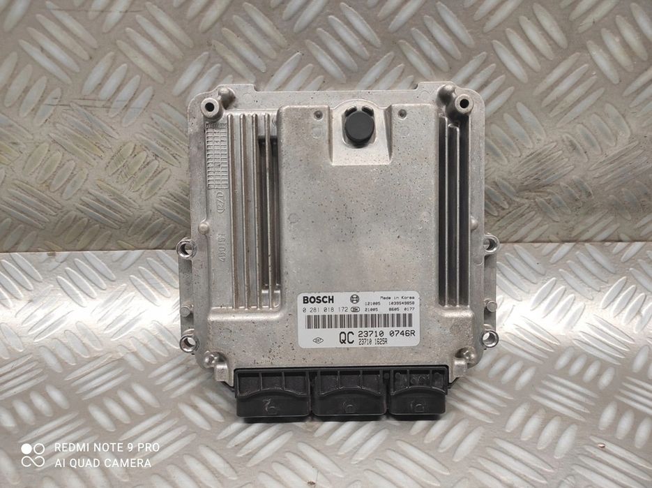 renault koleos 2.0 dci 4x4 automat komputer sterownik 0281018172 237100746r
