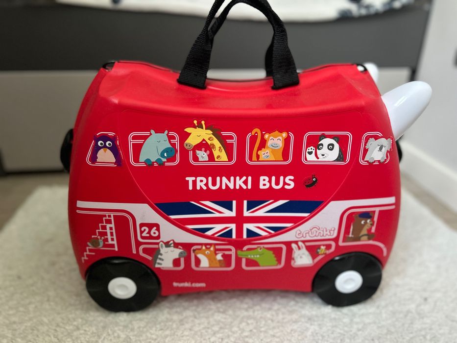 Trunki дитяча валіза автобус