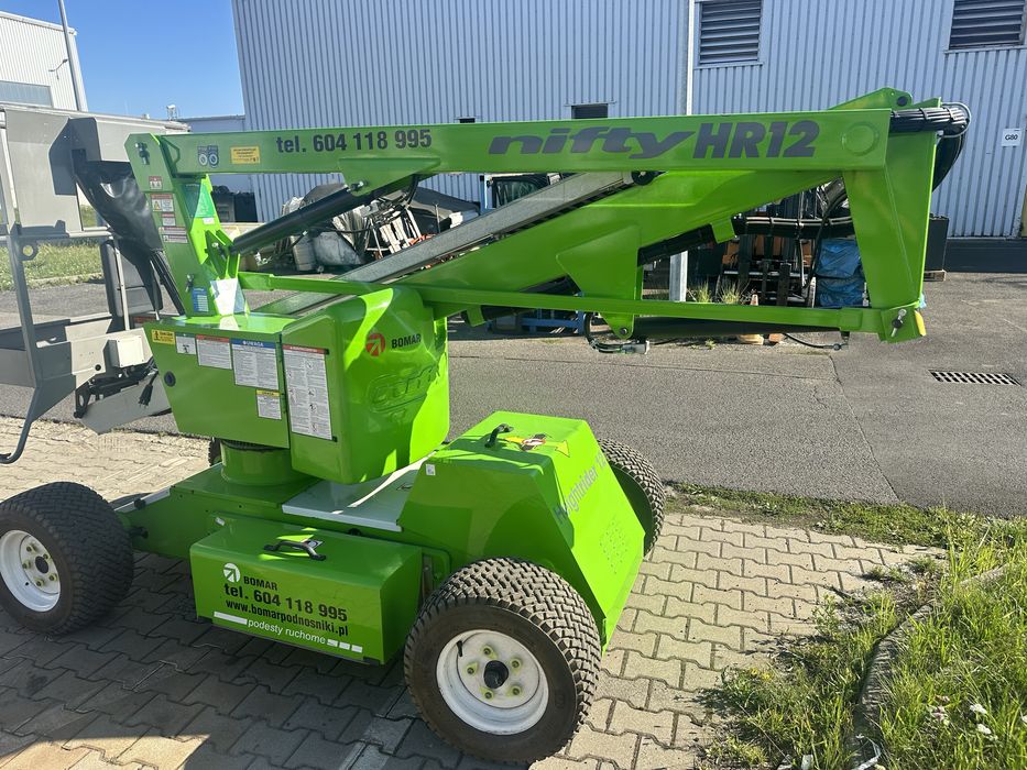 Podnośnik na przyczepie 12 M Śląsk Będzin Katowice Chorzów