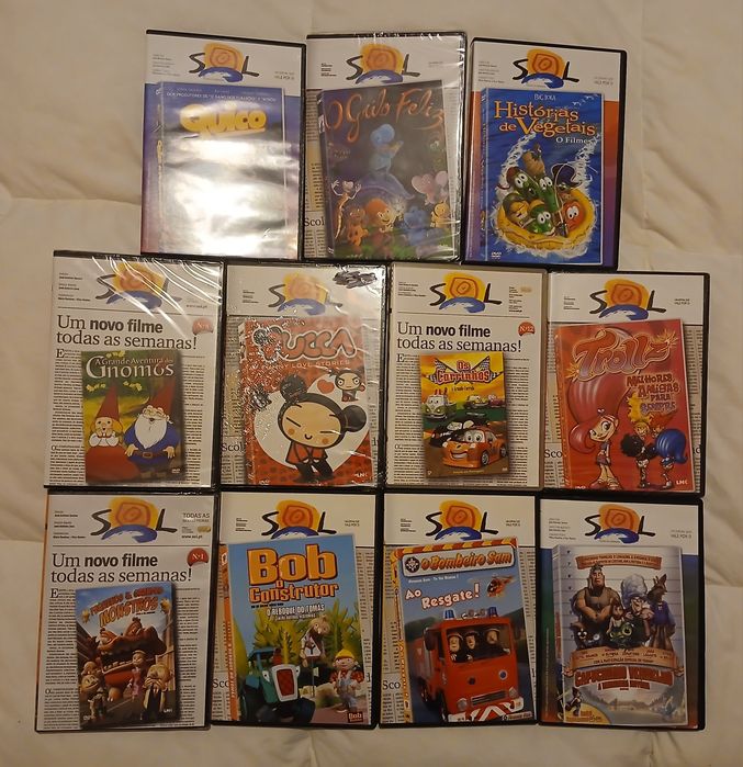 Dvds filmes infantis