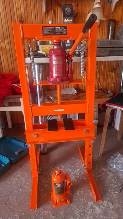 Hydrauliczna Prasa Do Warsztatu 6 TON – Nowa Gotowa Do Montażu