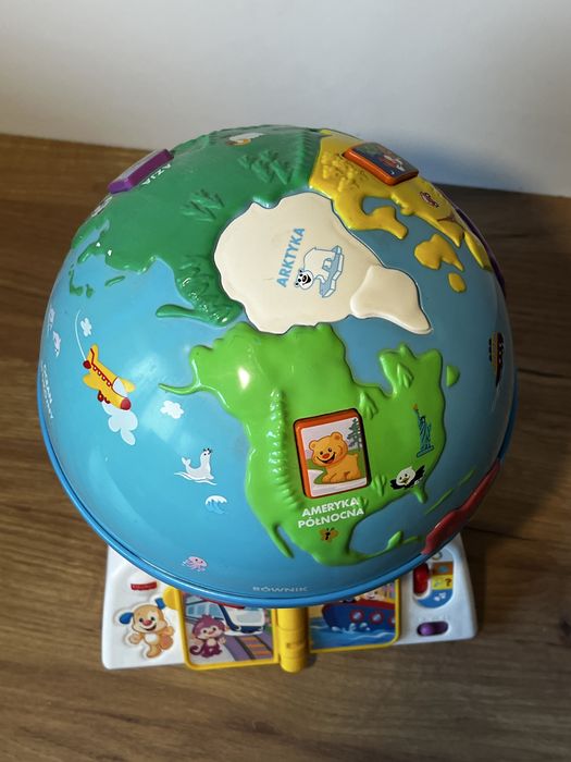 Interaktywny globus dla dzieci Fisher Price