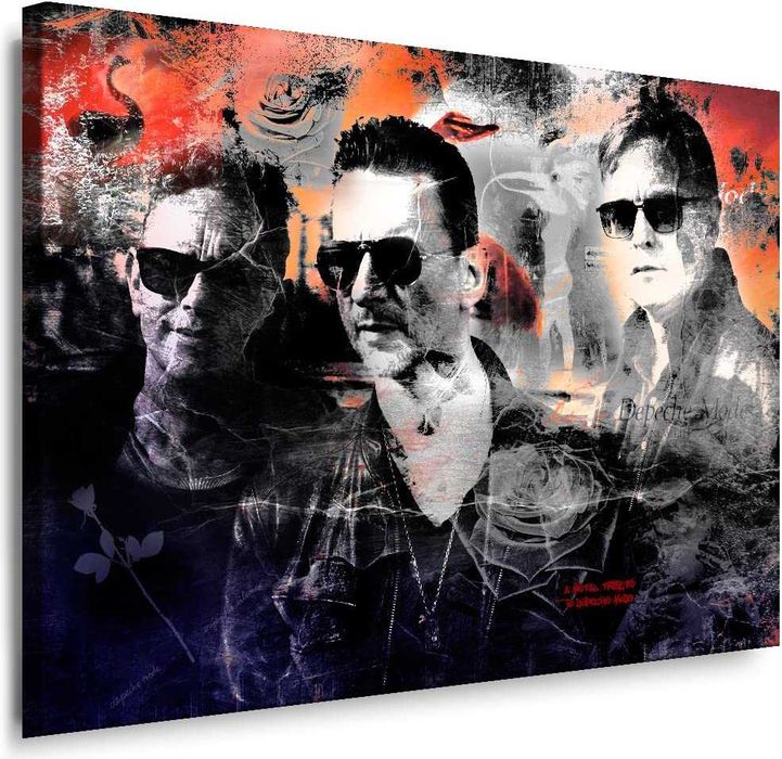 Obraz na płótnie  DEPECHE MODE  Michael Jackson  AC/DC  DAVID Bowie
