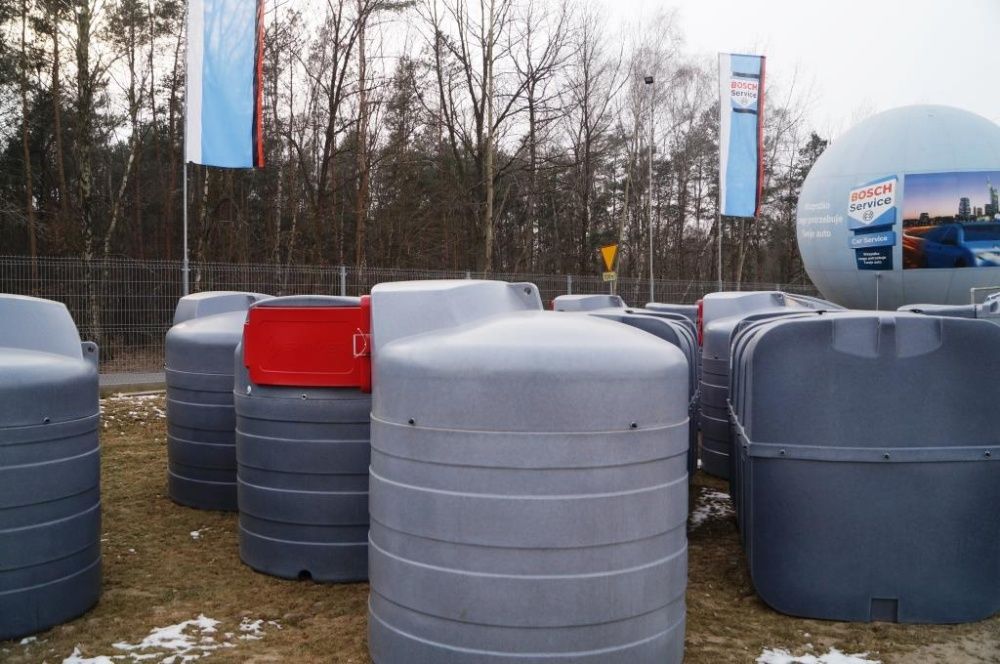 KAMIEŃSK Zbiornik Dwupłaszczowy na paliwo 1500l ECO-Line SWIMER