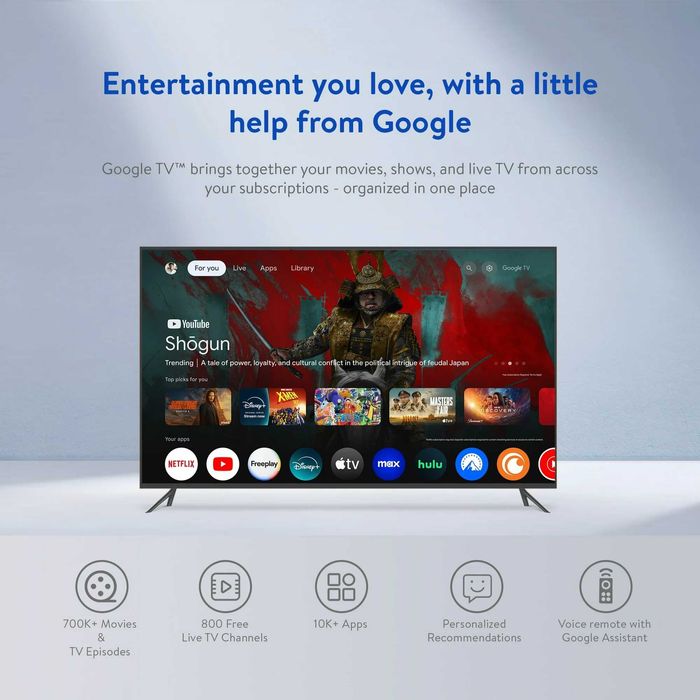 ONN Box Streaming Google TV 4K UHD IPTV - Novas Seladas