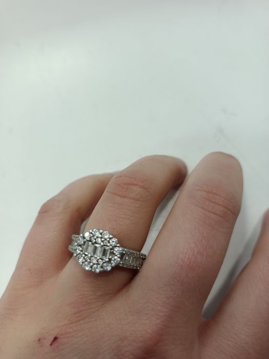 Pierścionek srebro r.11  Komis Madej sc.