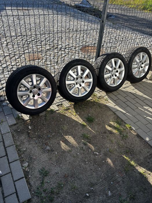 Komplet alufelg z oponami letnimi