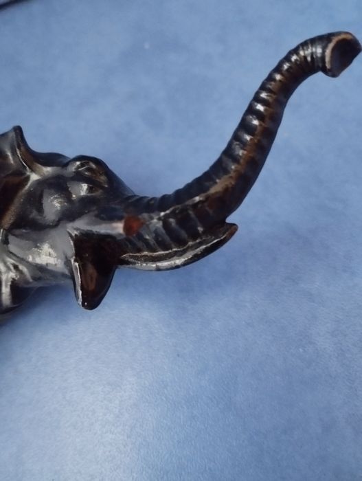 Статуэтка Слоник, чугун, Касли