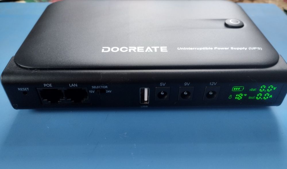 UPS "Docreate DC1036L" (+4 АКБ / 2.5 mAh)