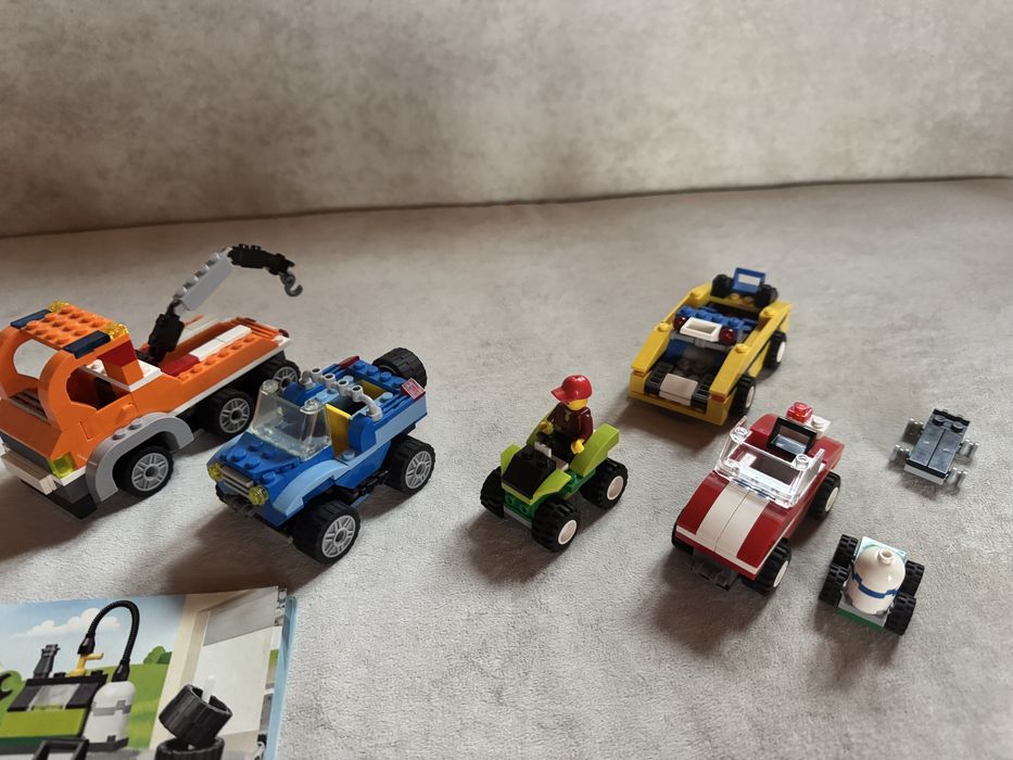 Lego zestaw samochody 4635