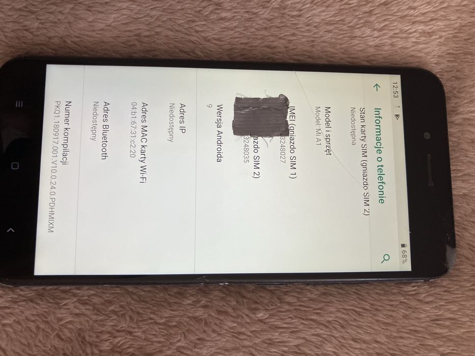 Xiaomi mi a1 Sprawny