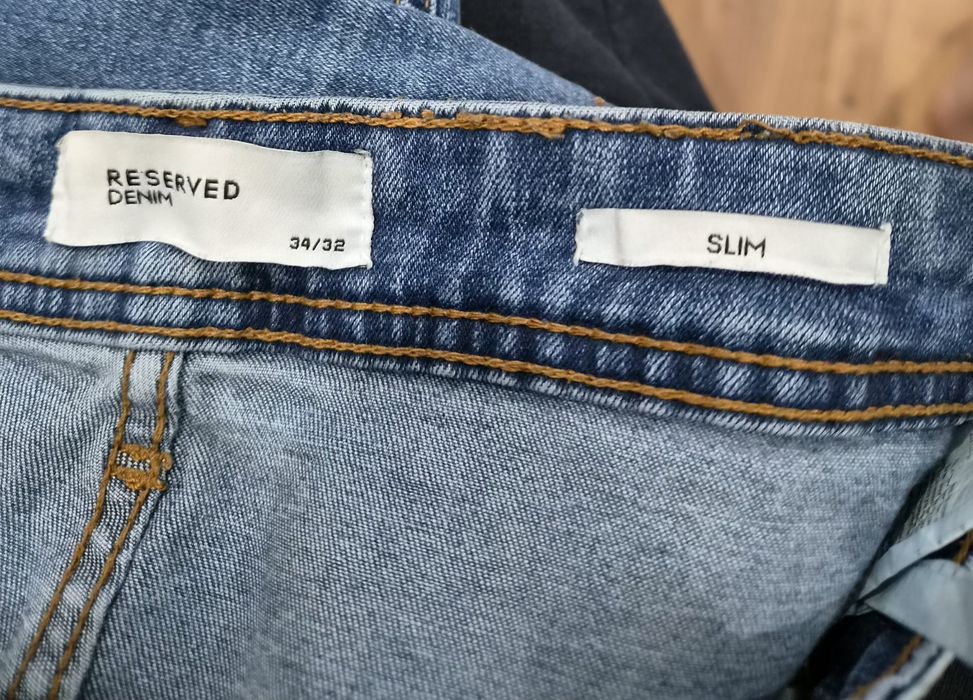 Spodnie męskie jeansowe Slim, Reserved  34/32