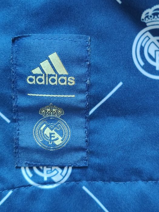 Casaco corta vento adulto original adidas Real Madrid futebol viagem Mourinho