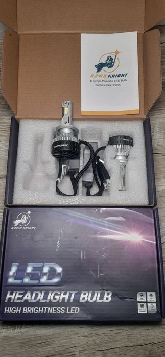 LED лампи світло H7 DawnKnight K9C PRO