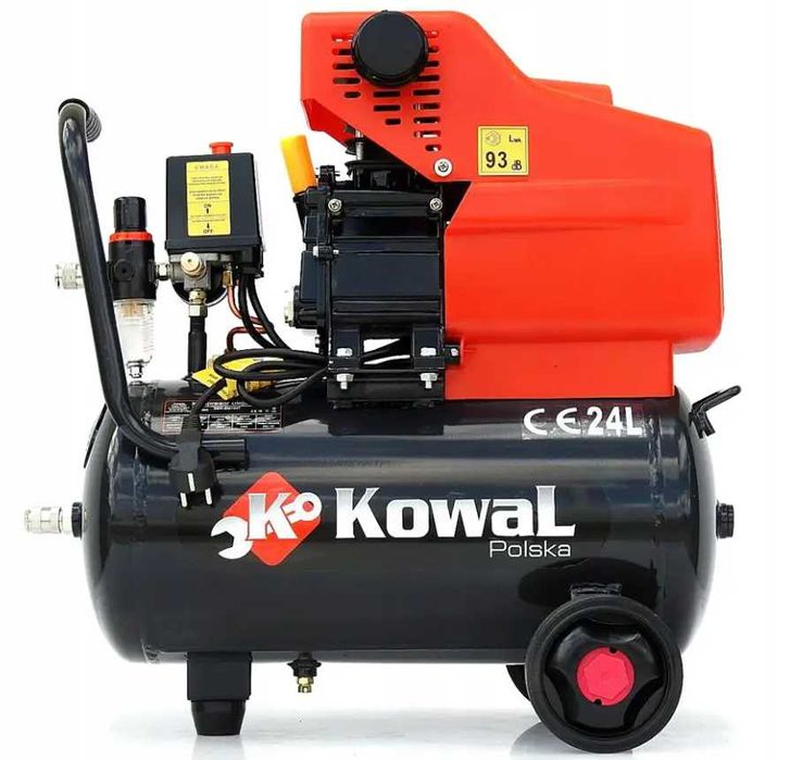 Компресор повітряний KOWAL POLSKA 24л 2.5кВт 8атм 220л/хв компрессор